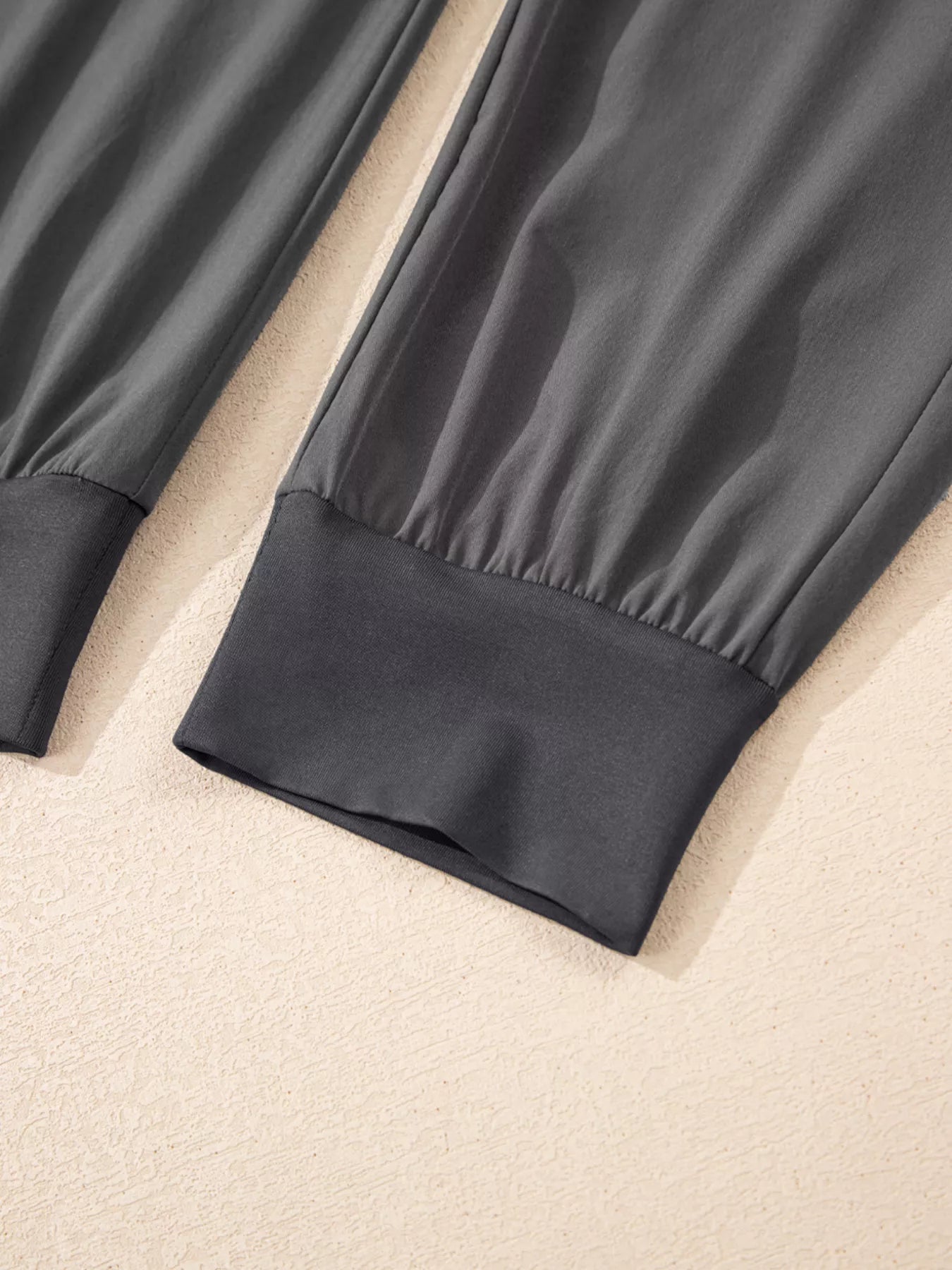 Elastic High Waist Pocketed Cargo Jogger Pants