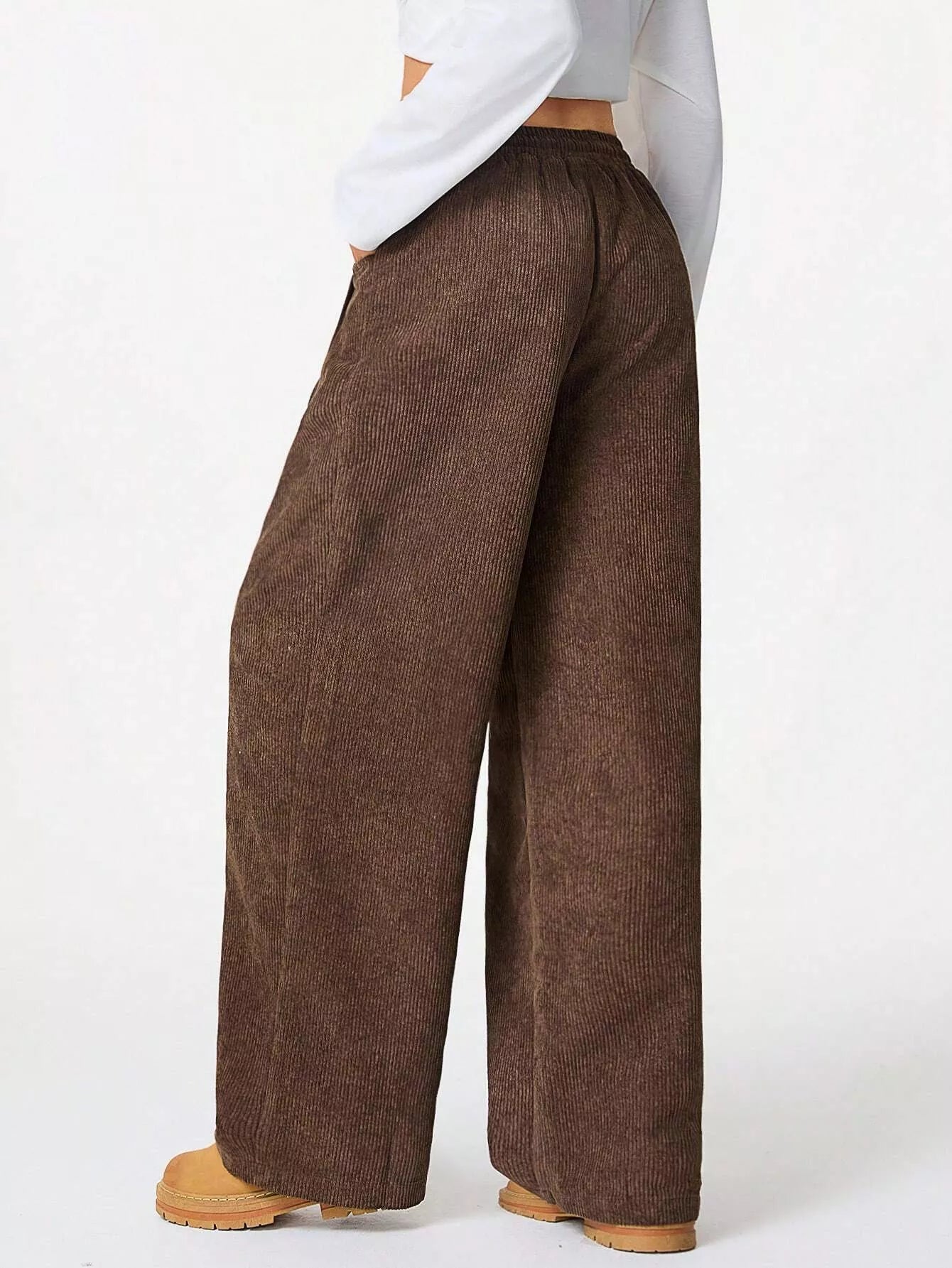 Corduroy Wide Leg Pants