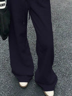 Wide Leg Drawstring Sweatpants