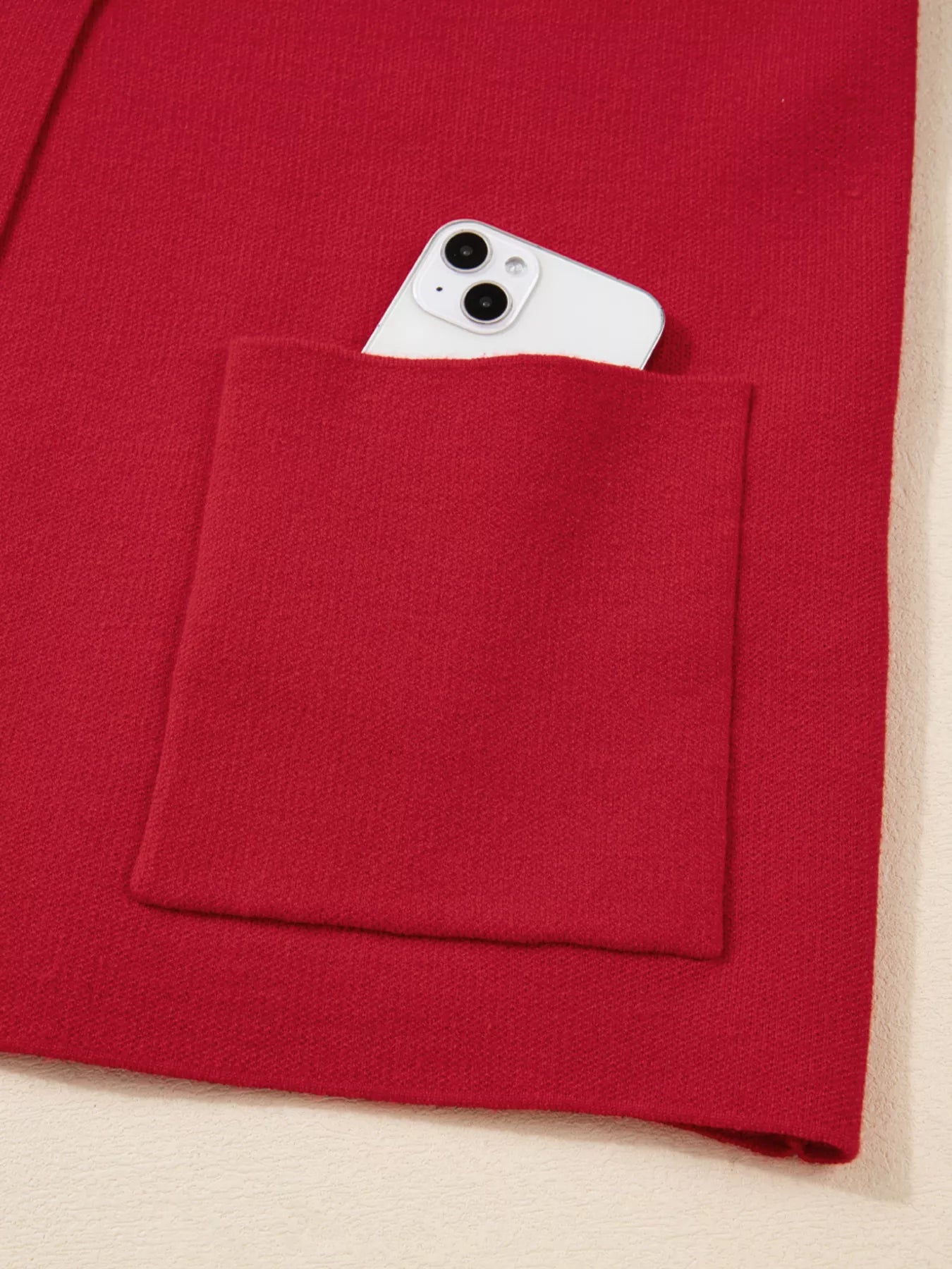 Collared Button Front Wrapped Cardigan