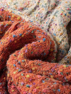 Multicolour Colorful Confetti Wool Ball Knitted Sweater