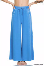 Zenana French Terry Pigment Dye & Enzyme Wash Pants