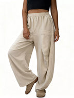 Plus Size Relaxed Fit Casual  Pants