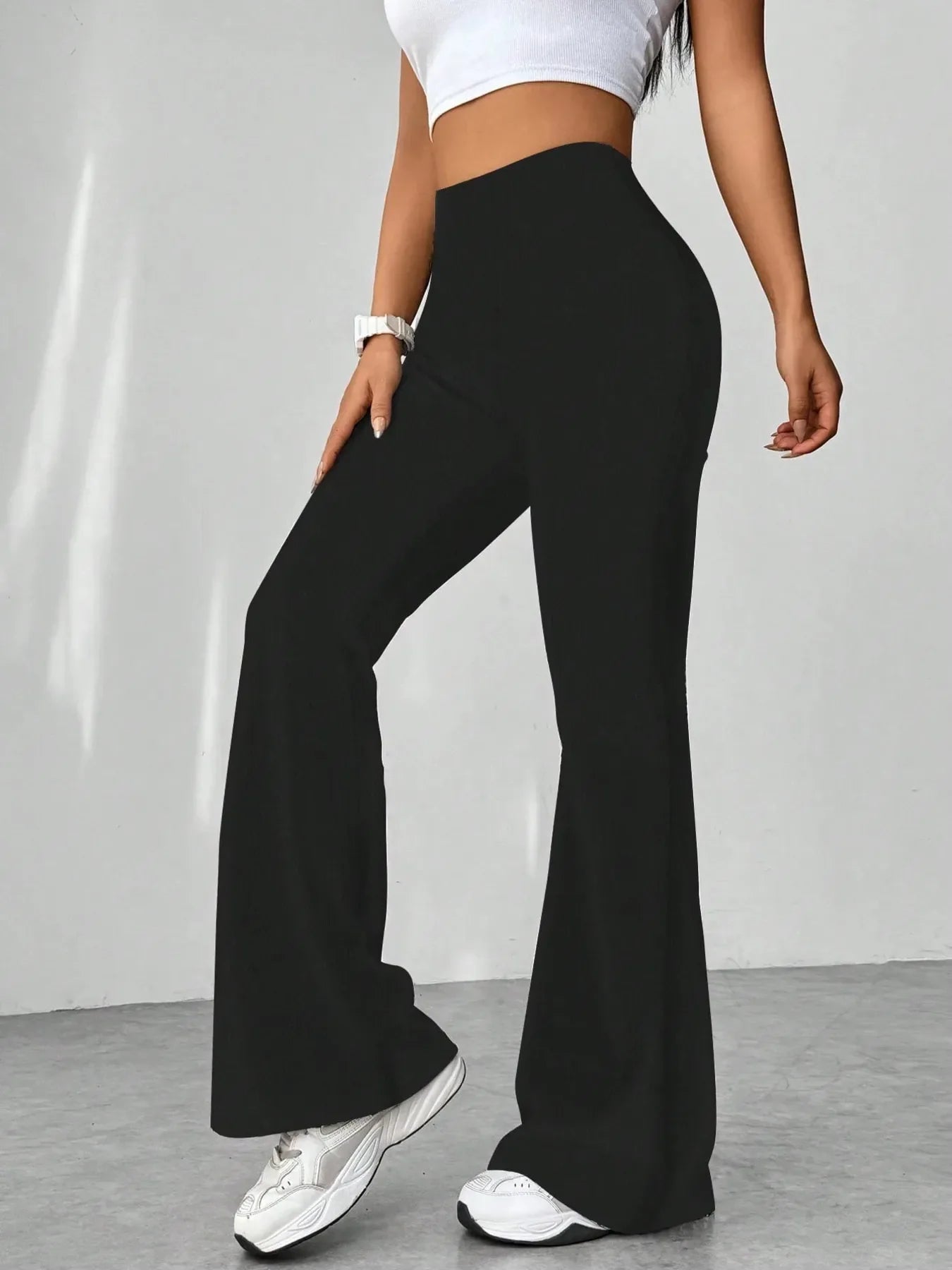 High Waisted Flare Pants