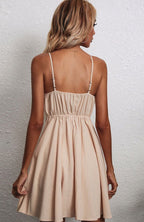 A-Line Front Bow Dress
