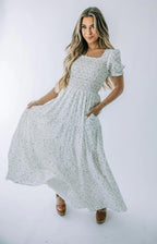 Dorothy Smocked Midi Dress