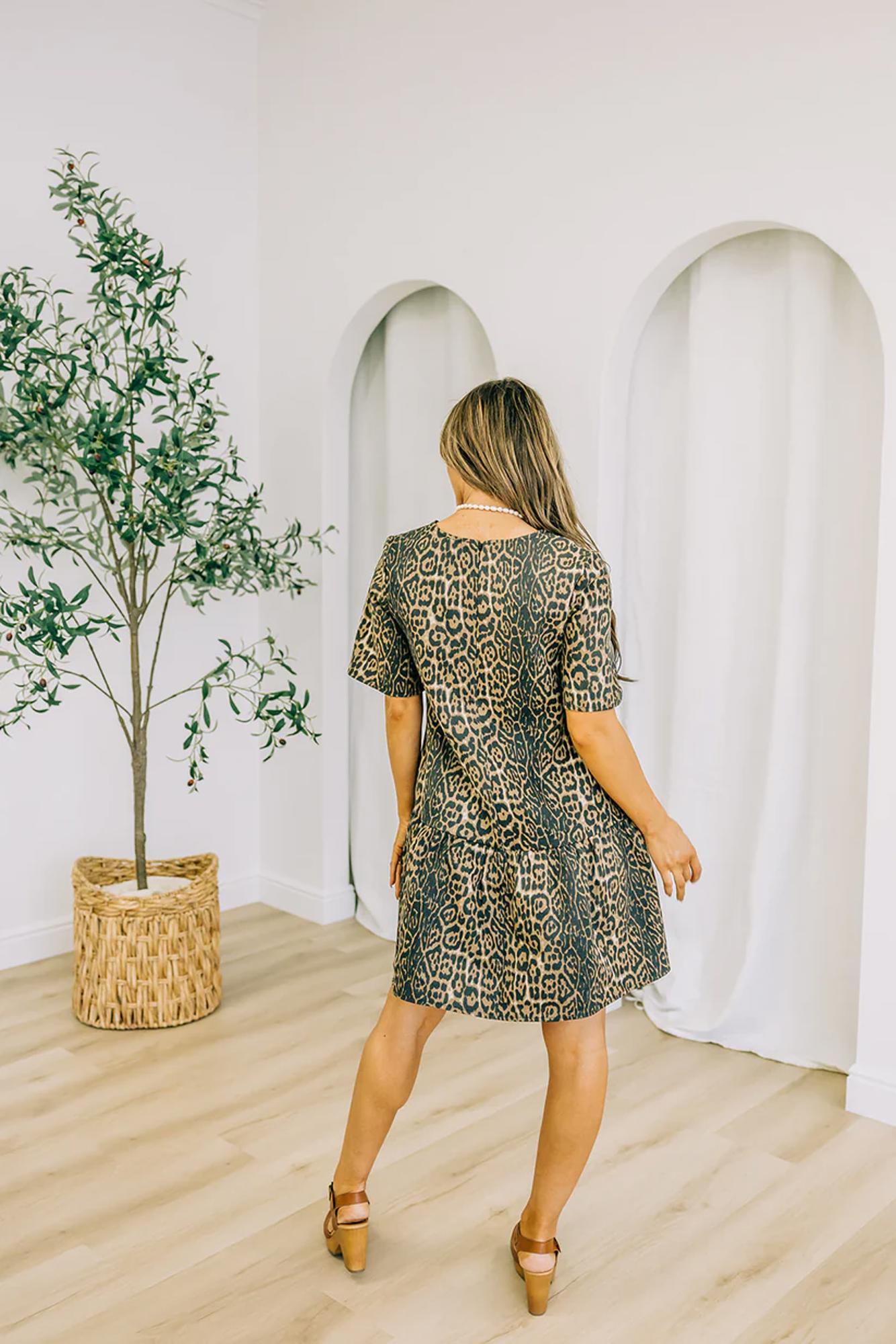Holland Leopard Dress