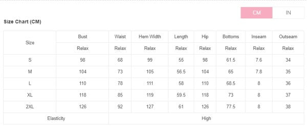 White Stripe Contrast Edge Tee and Shorts Set