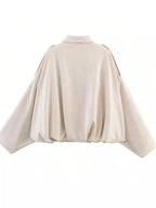 Zip Up Oversized Jacket