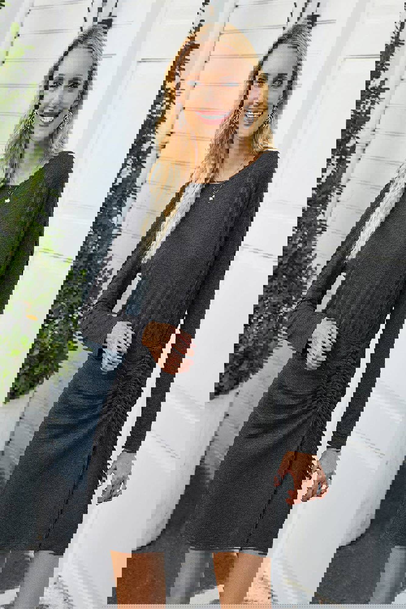 Love Kuza Soft Sway Tee Dress