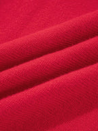 Striped Sleeve Crew Neck Sweater