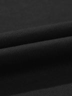 Tied Elastic High Waist Pleated Detail Solid Sweatpants