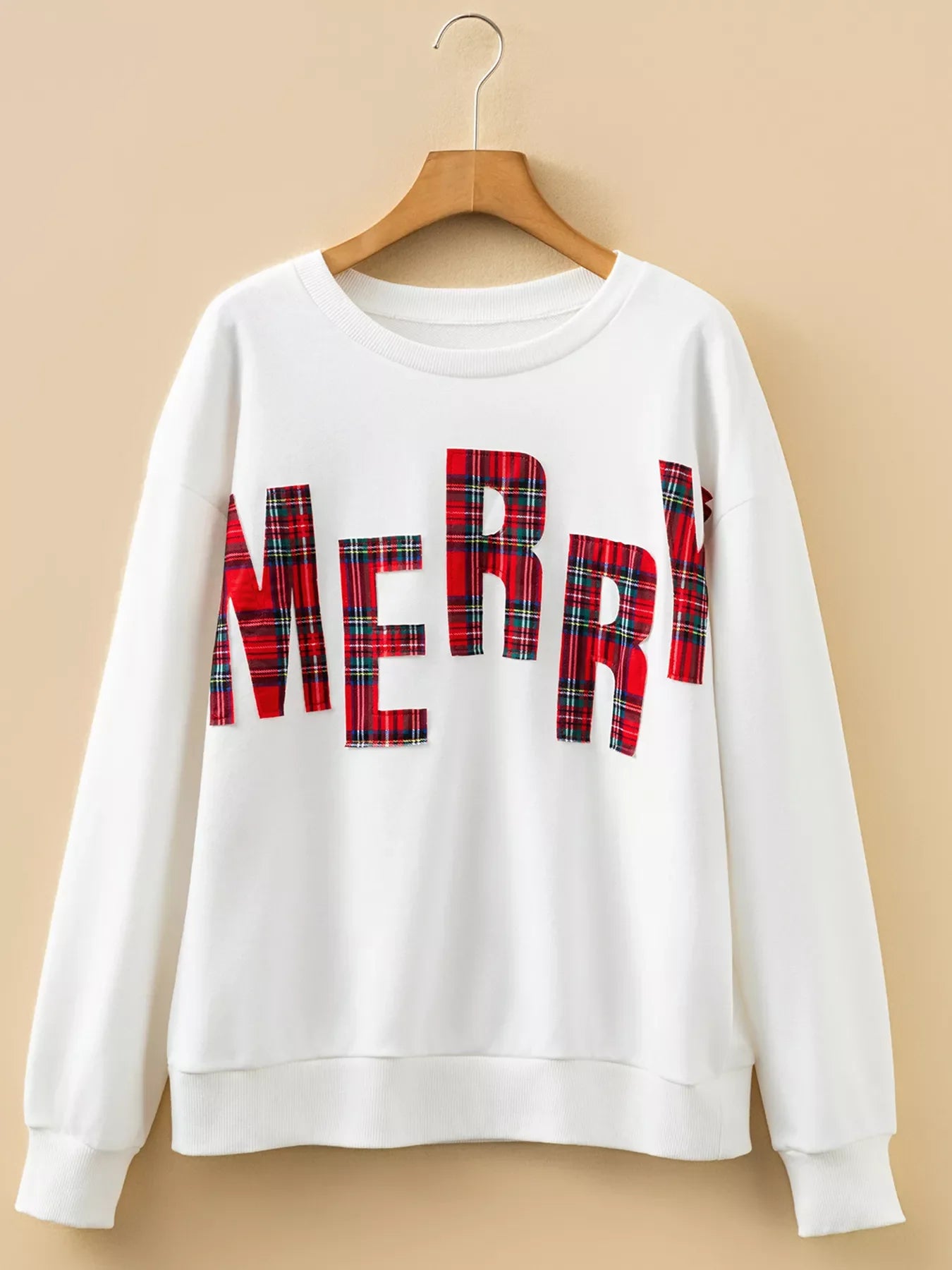 Plaid MERRY Christmas Vacation Sweatshirt