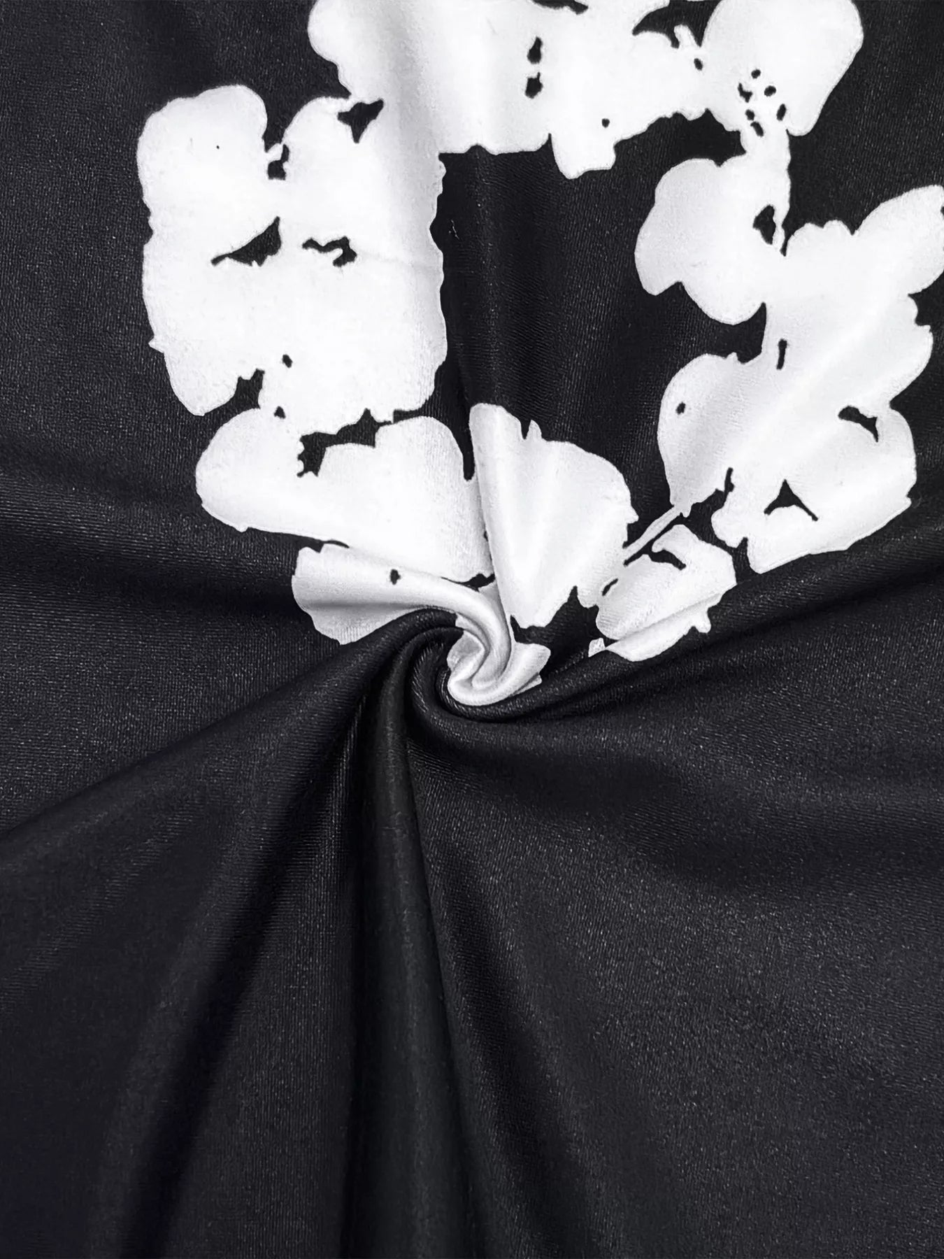 Printed Long Sleeve Hoodie and Pants Set