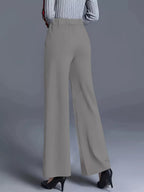 Wide Leg High Waist Pants