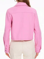 Snap Down Long Sleeve Jacket