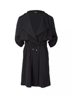 Drape Collar Lightweight Trench Coat