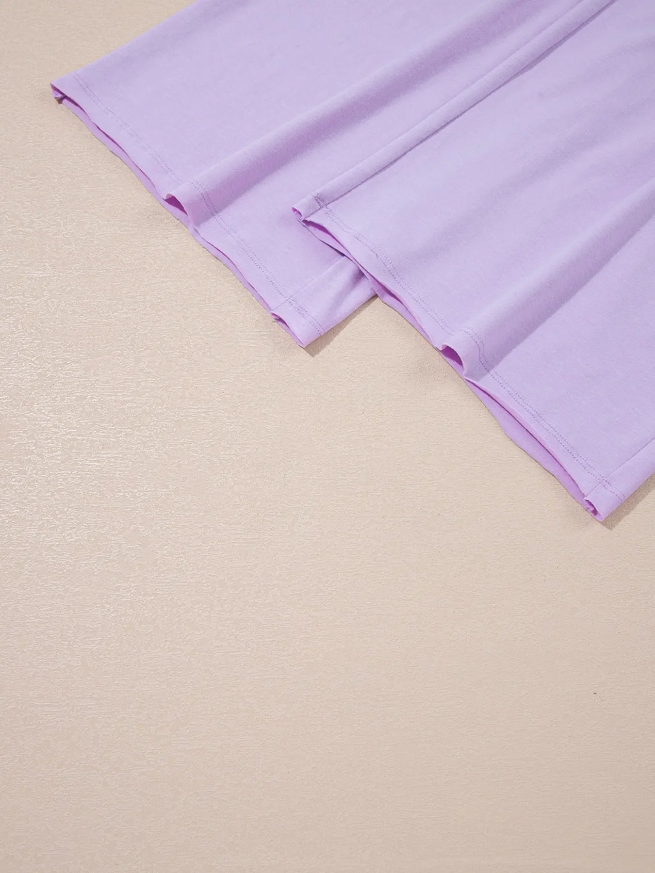 Mineral Wash Casual Round Neck Tank and Loose Drawstring Pants Set