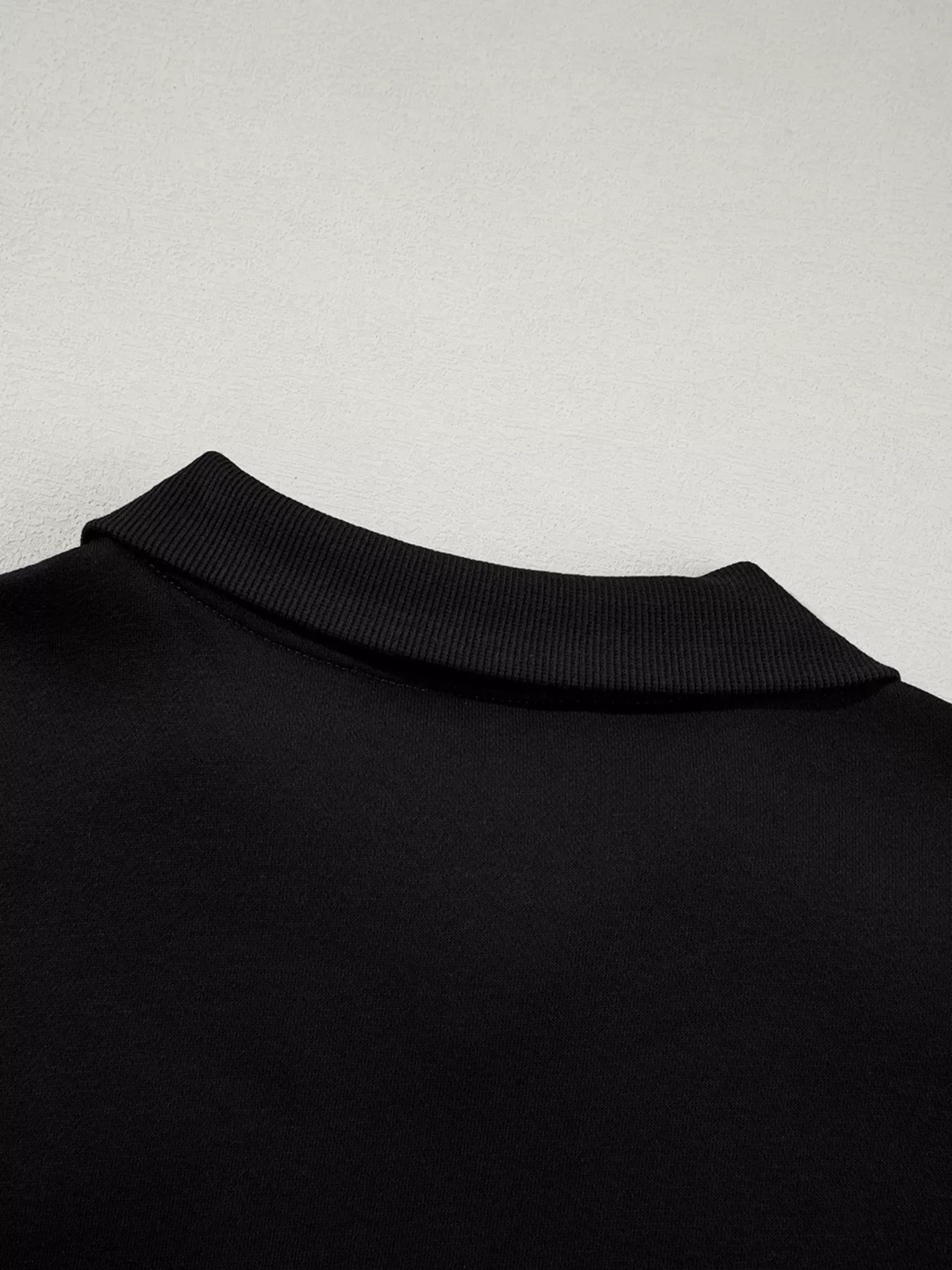 Drop Shoulder Zip Up Jacket and Drawstring Pants Active 2pcs Set