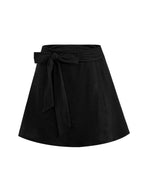 High Waist Active Skirt with Lining
