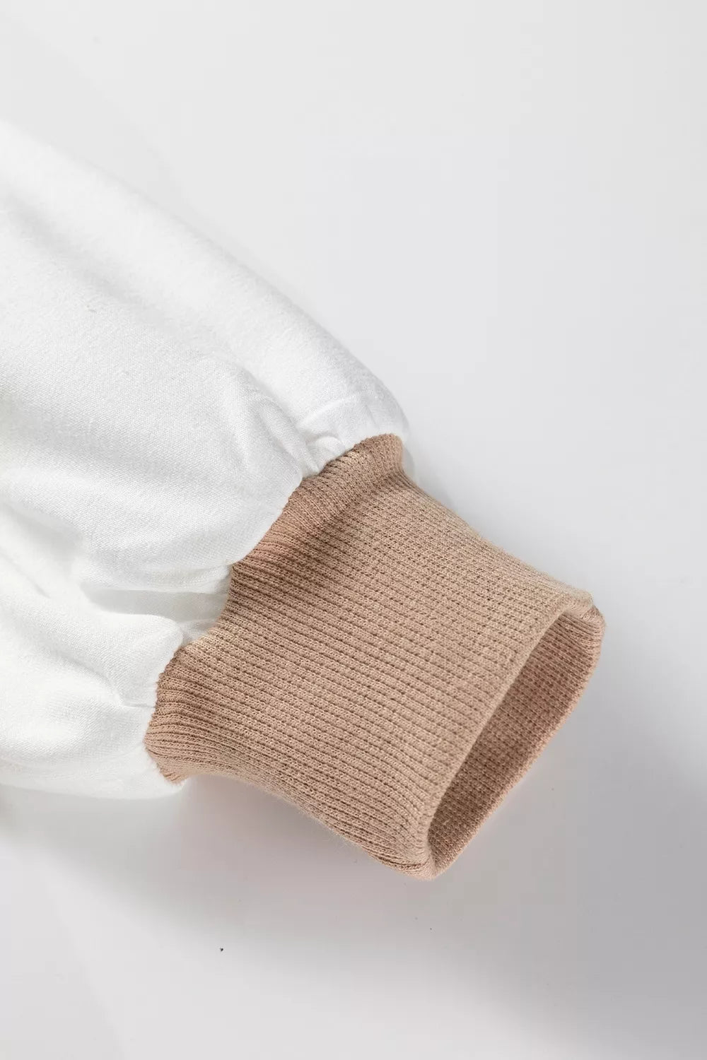 Stripe Colorblock Patchwork Contrast Stitching Sweatshirt