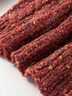 Multicolour Colorful Confetti Wool Ball Knitted Sweater