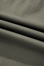 Denim Patchwork Ruffle Sleeve Jacket Vest