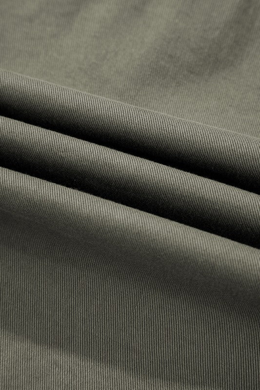 Denim Patchwork Ruffle Sleeve Jacket Vest