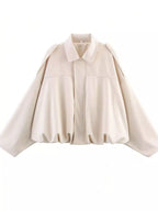 Zip Up Oversized Jacket