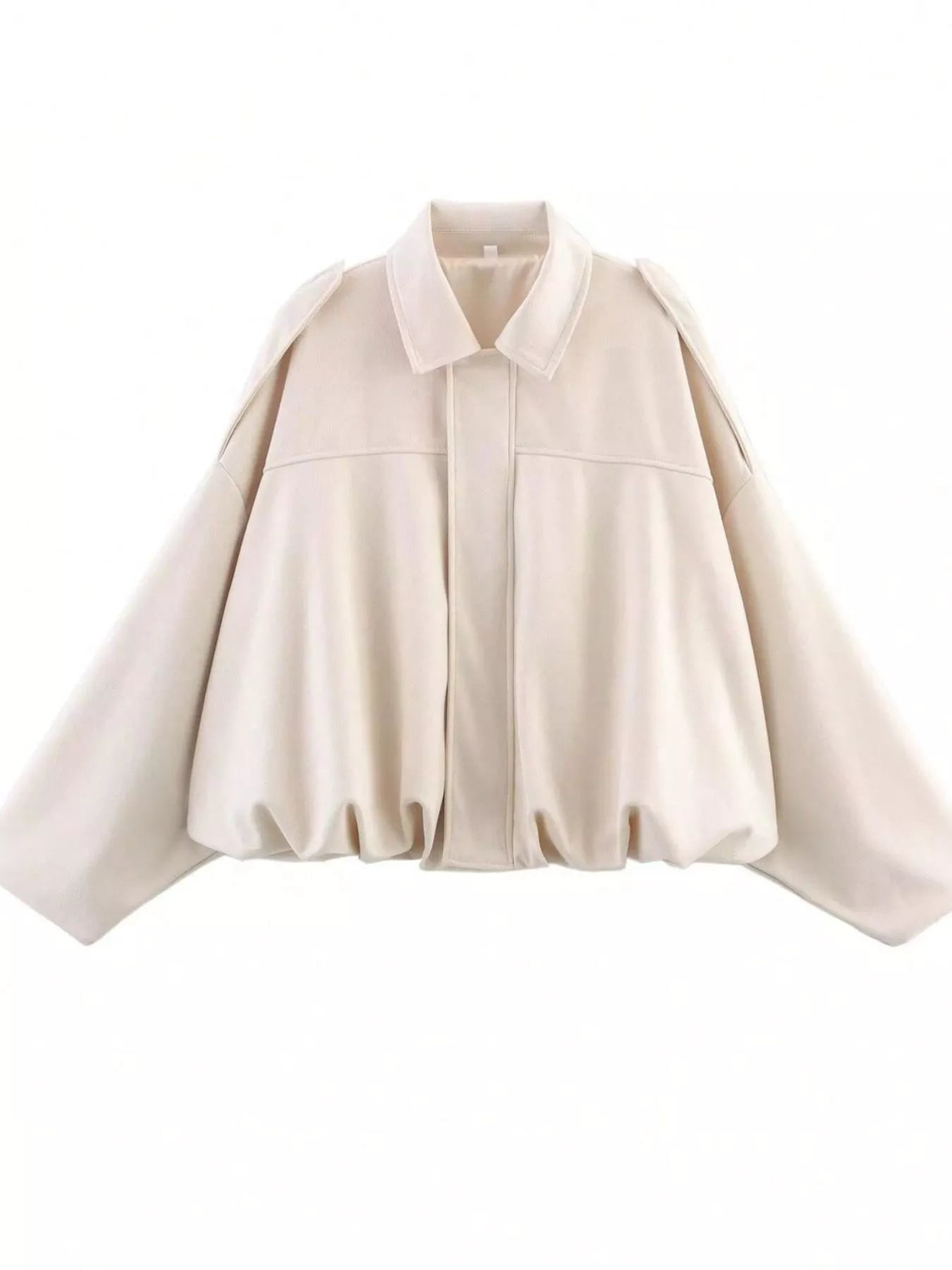 Zip Up Oversized Jacket