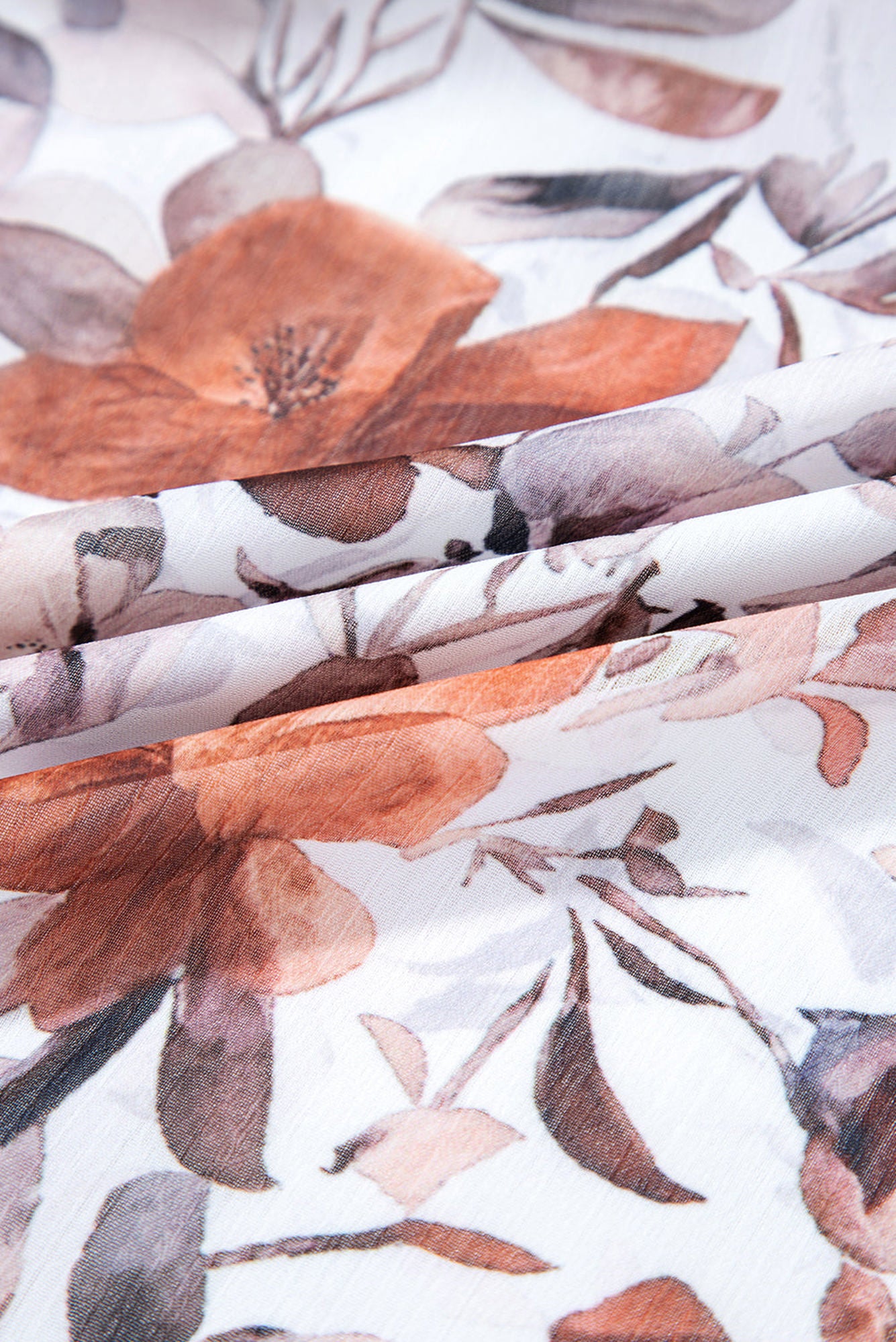 HIDDEN GEMS | Floral Sweetheart Neck Long Sleeve Mini Dress