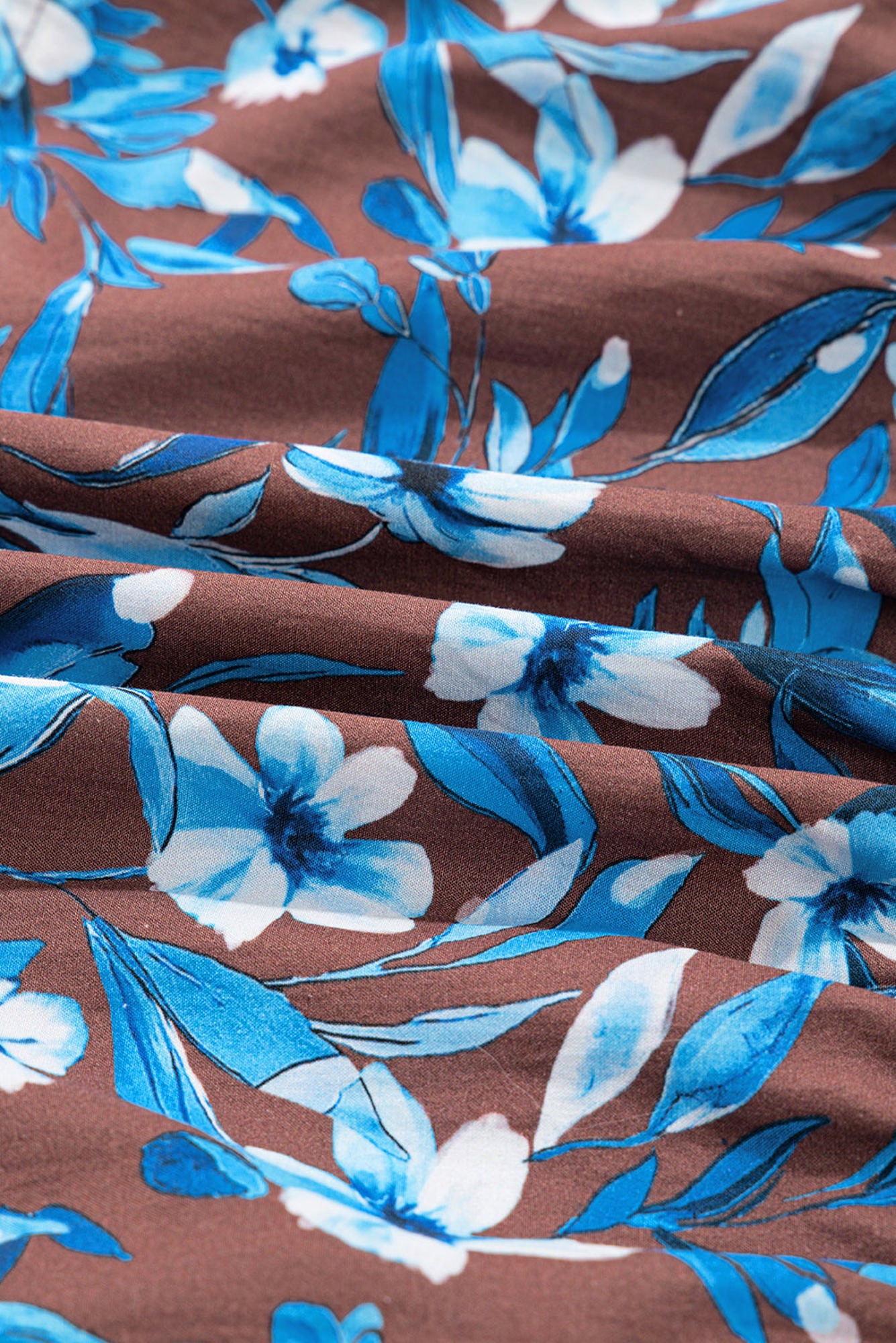 HIDDEN GEMS | Floral Smocked Ruffle Long Sleeve Dress