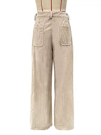Wide Leg Corduroy Pants