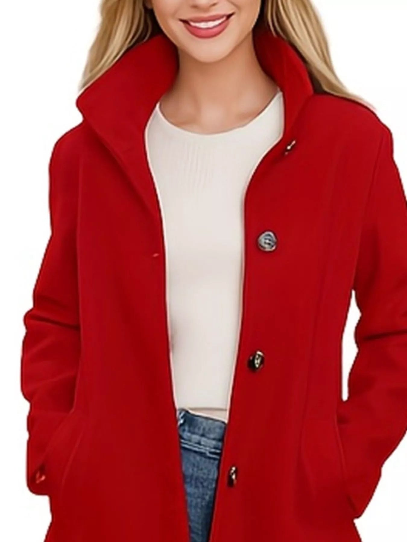 Button-Down Long Sleeve Outerwear