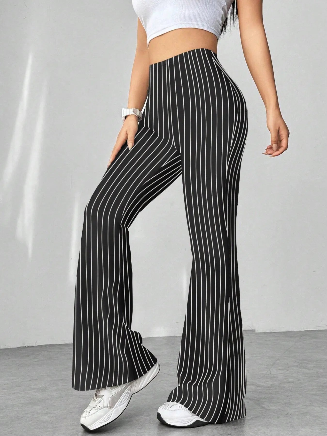 High Waisted Flare Pants