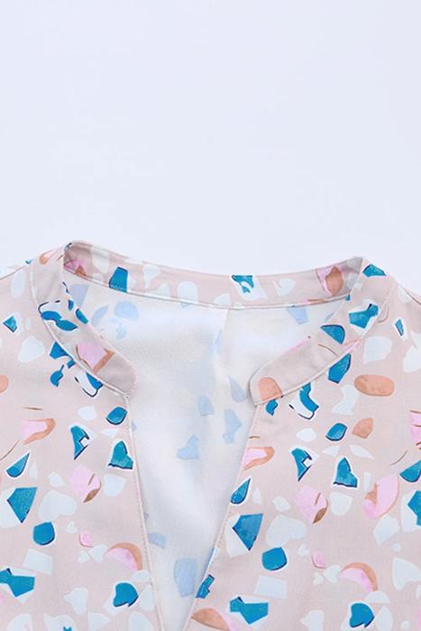 MY DREAM LIFE | Abstract Print Shift Dress | S-XL