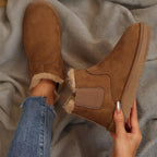 Anti-Slip Outsole Thick Soled Ankle Boots