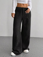 Wide Leg Corduroy Pants