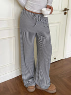 Striped Wide Leg Pants