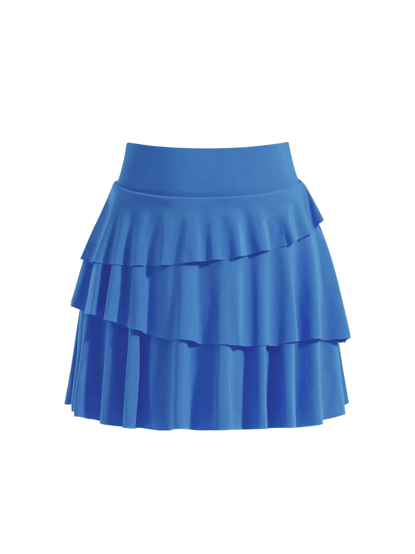 Tiered Ruffle Active Skort