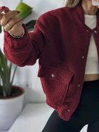 Sherpa Snap-Down Jacket