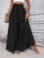 Frill Wide Leg Pants