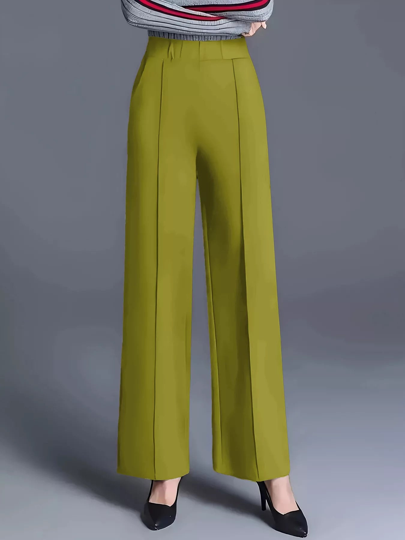 Wide Leg High Waist Pants