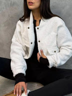 Sherpa Snap-Down Jacket