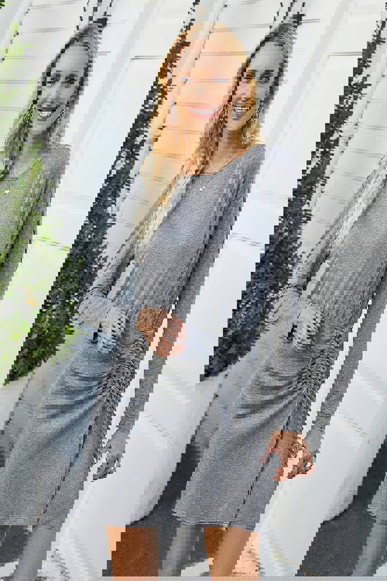 Love Kuza Soft Sway Tee Dress