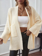Cozy Knit Open Front Cardigan
