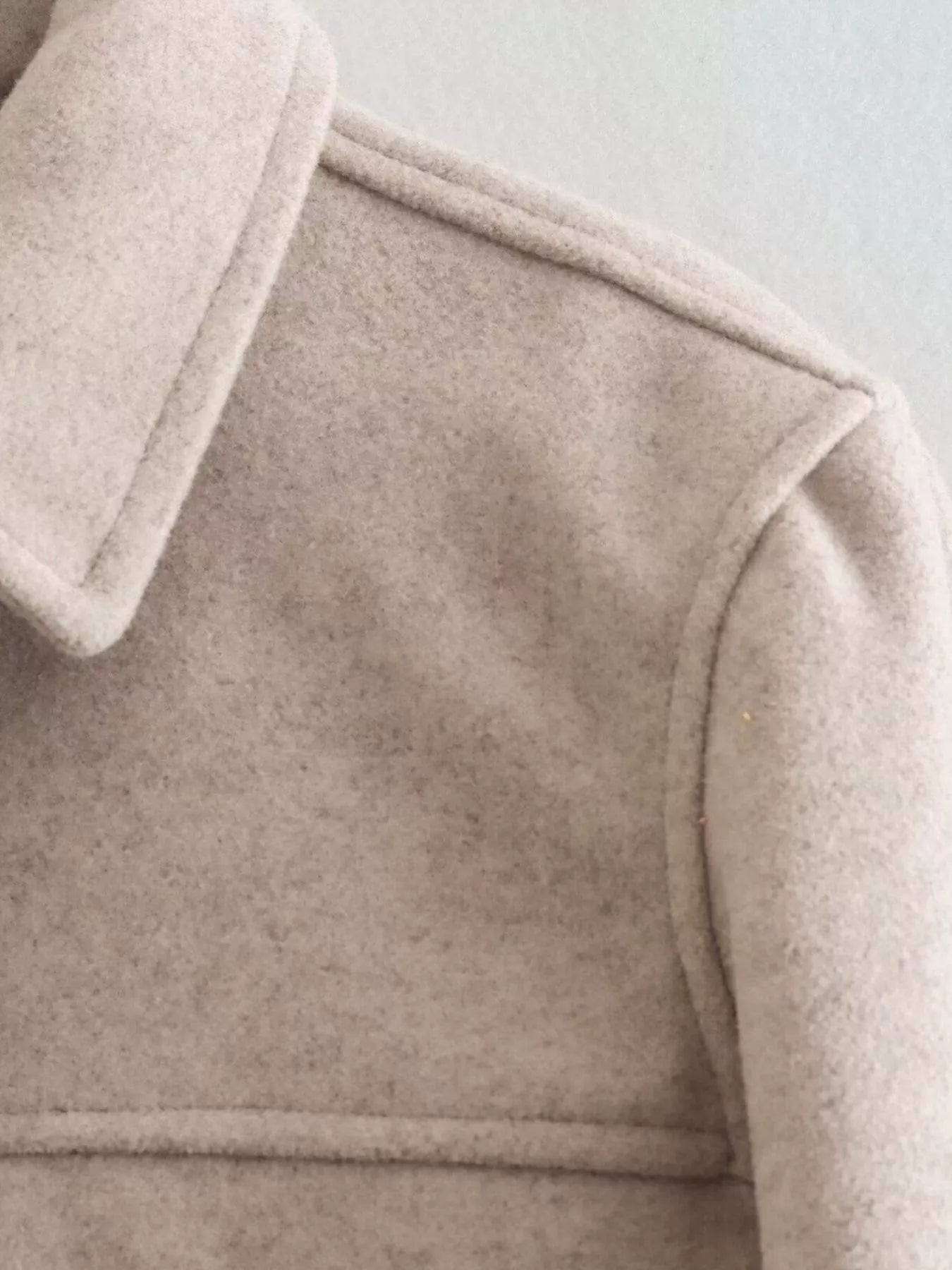 Snap Down Long Sleeve Jacket