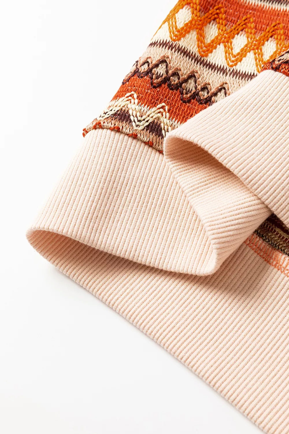 Striped Zip Up Long Sleeve Jacket