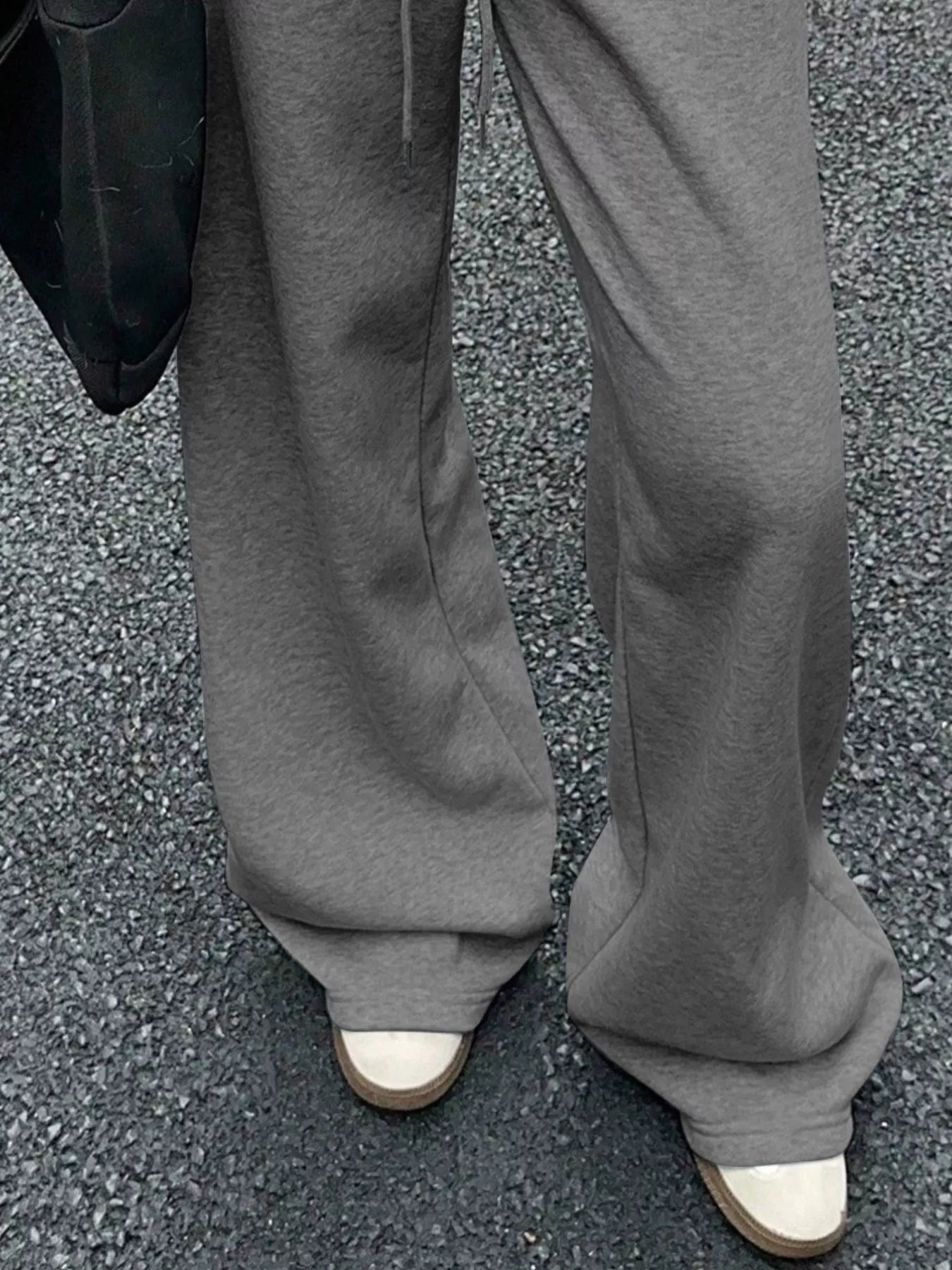 Wide Leg Drawstring Sweatpants