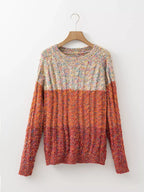 Multicolour Colorful Confetti Wool Ball Knitted Sweater